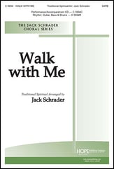 Walk with Me SATB choral sheet music cover